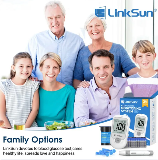 Blood Glucose Meter Kit – 50 Strips & Tester